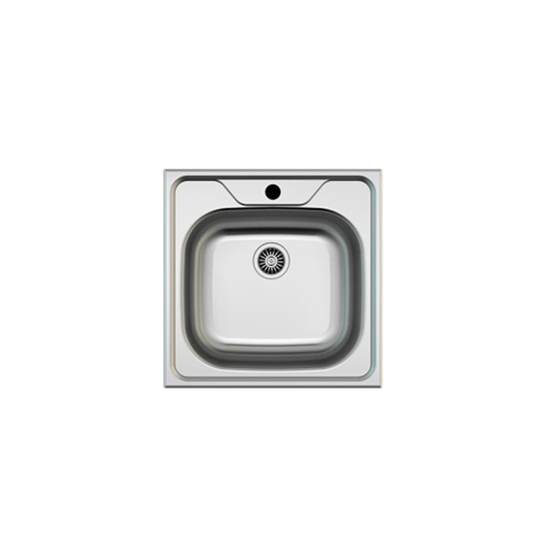 ZLN0155 50x50 STAINLESS STEEL SINK (THICKNESS 0.40 MM)