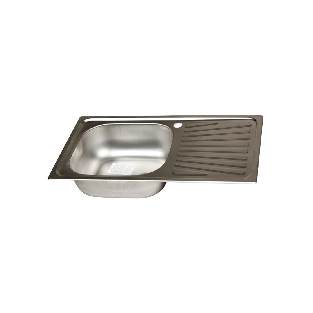 ZLN0179 43,5x76 STAINLESS STEEL SINK (THICKNESS 0.60 MM)